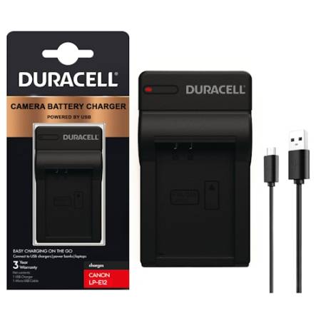 Duracell DRC5911 - ładowarka USB do akumulatorów Canon LP-E12_1